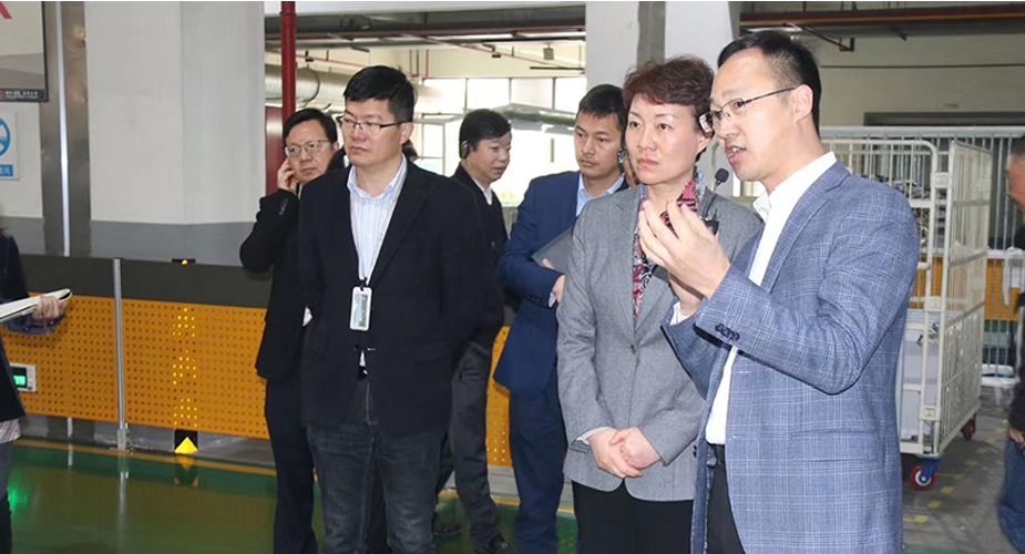 杭州市委副书记、萧山区委书记佟桂莉一行调研天辰平台电器